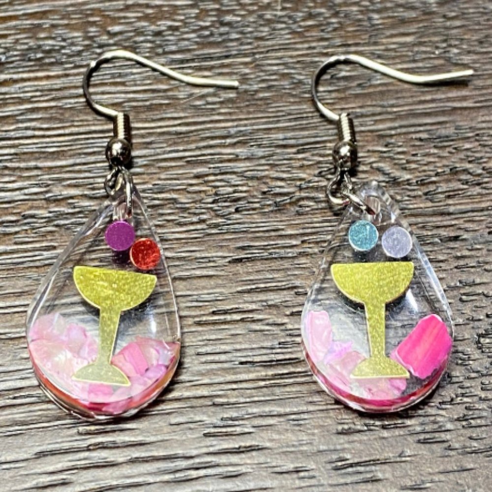 Martini Earrings